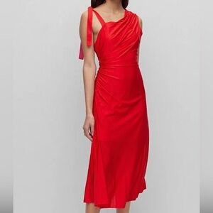 Hugo BOSS red dress